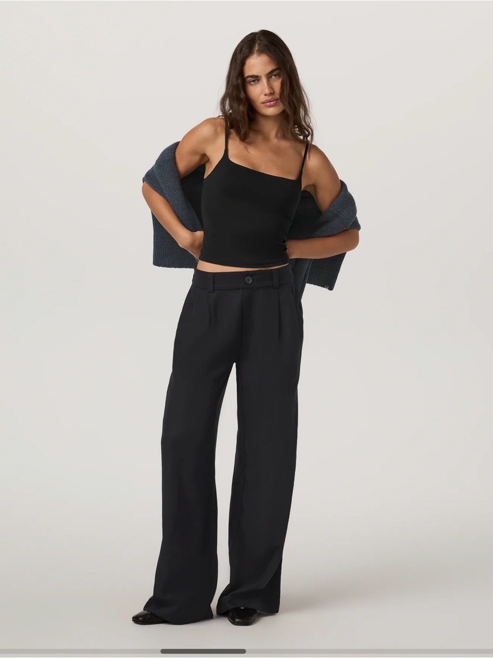Vuori Tresle Twill wide leg pants M